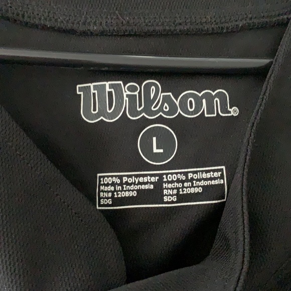 Wilson Men’s Large Black White Baseball Game Day - Picture 8 of 9